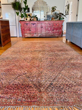 Load image into Gallery viewer, Vintage Moroccan Rug
